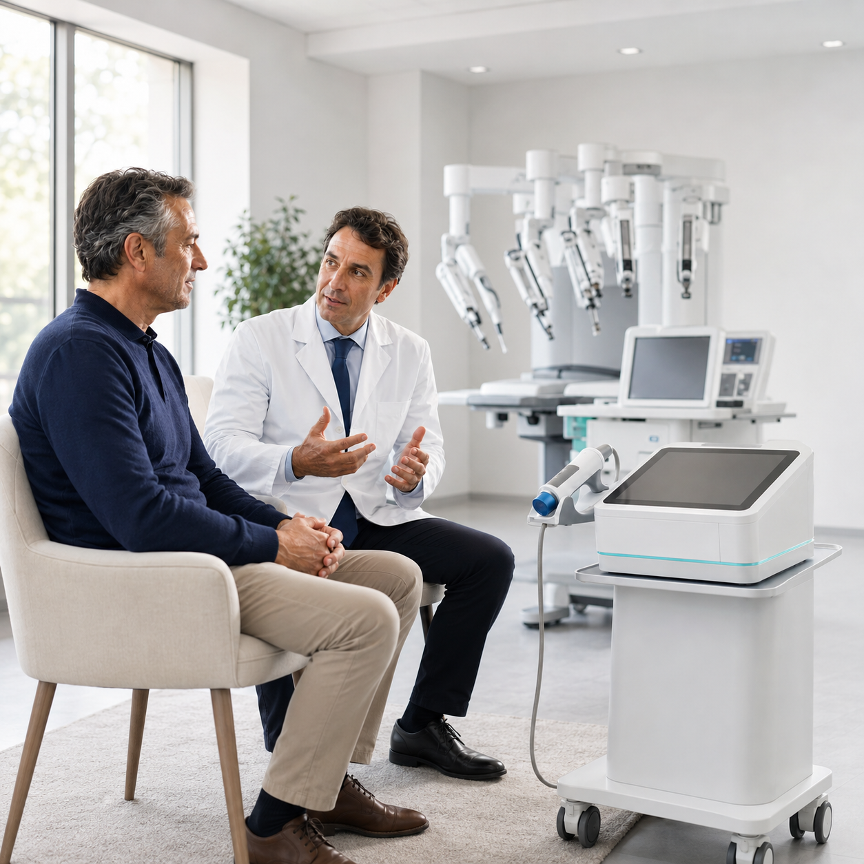 Onde d&rsquo;Urto a Bassa Intensit&agrave; Peniene (LiSWT) Preventiva Pre Prostatectomia Radicale Robotica